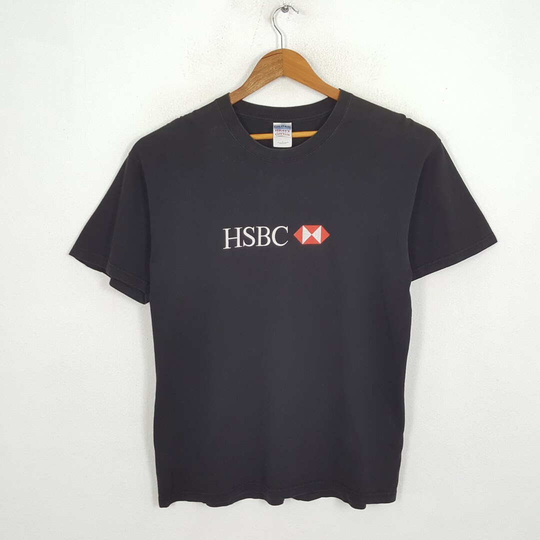 Vintage HSBC BANK Promo Streetwear Style T-shirts - Etsy