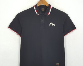 Vintage EVISU Japanese Brand Polo Shirt