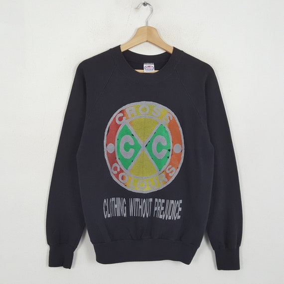 Vintage 90 s CROSS COLOR Skateboard Streetwear Sweatshirt Etsy
