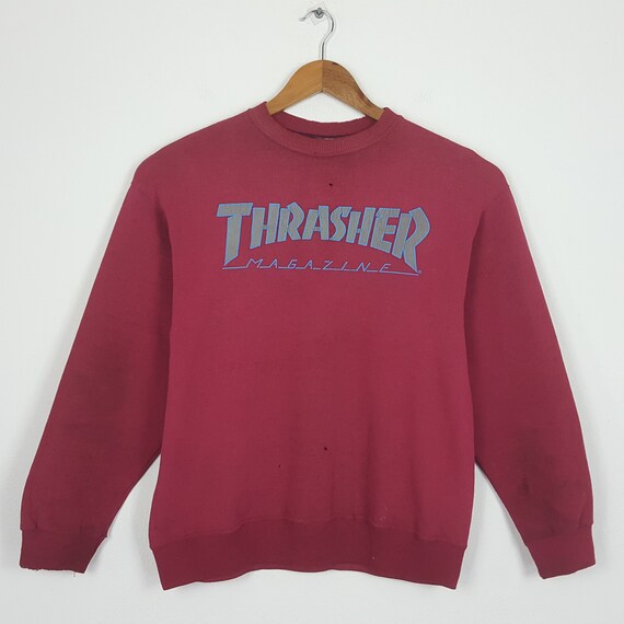 Thrasher red sweatshirt top