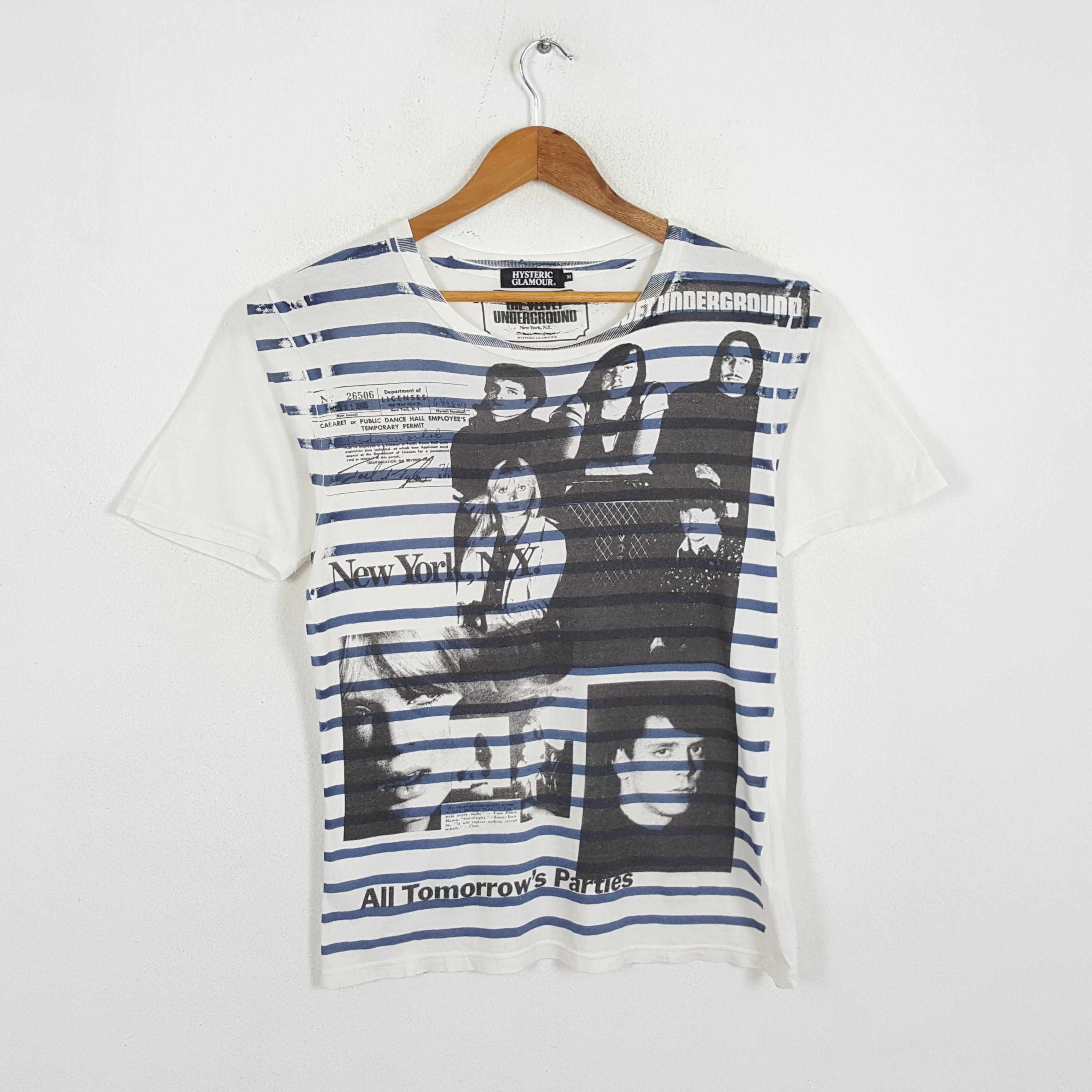 トップス The Velvet Underground xHYSTERIC GLAMOUR Vintage the Velvet Underground X Hysteric Glamour T-shirt