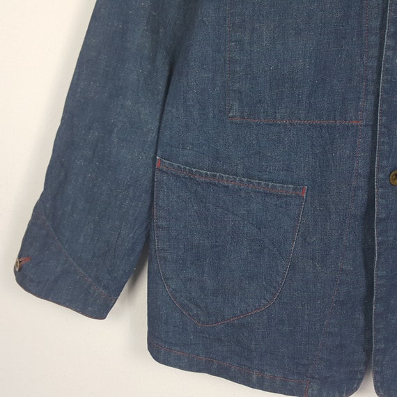 Vintage Levi's Red Tap Japanese Style Denim Jacket - image 3