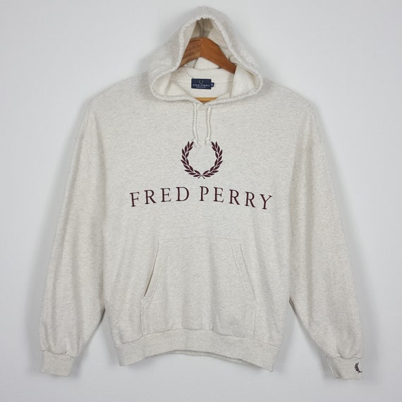 Vintage FRED PERRY Embroidery Logo Hoodies - image 1