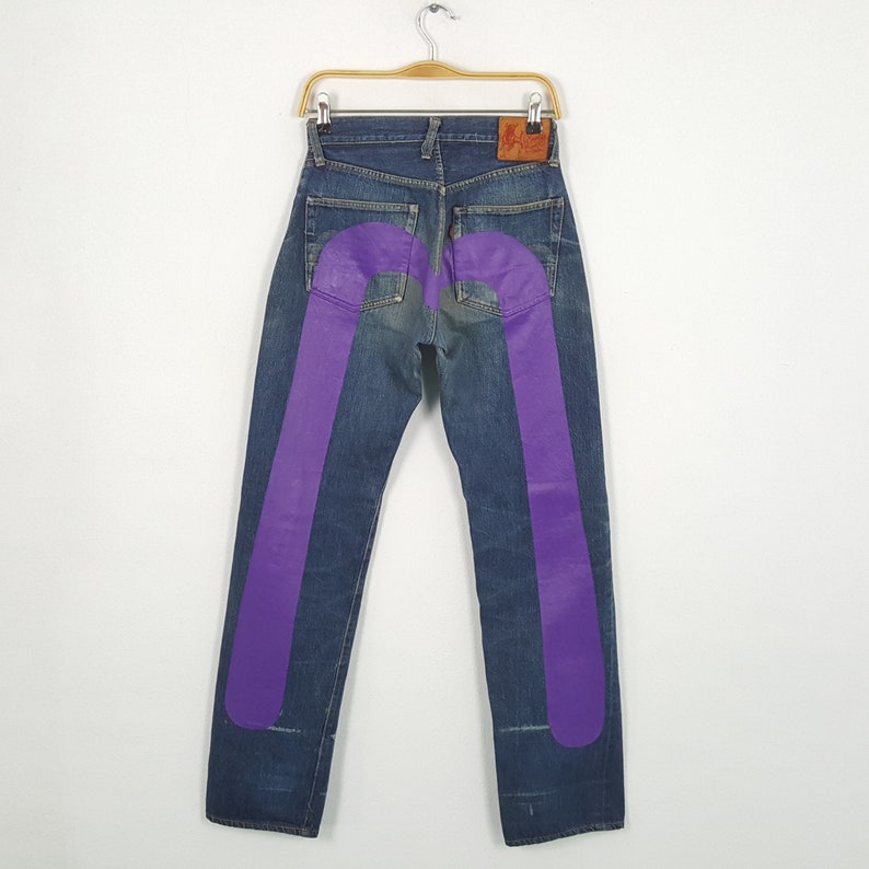 Vintage EVIS japanische Marke Daicock Custom Style Jeans Bild 1