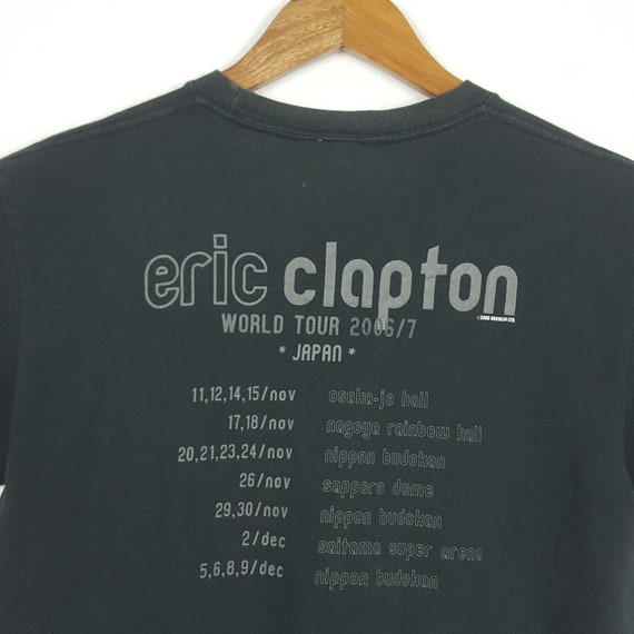 Vintage Eric Clapton American Singer Japan Tour T… - image 3