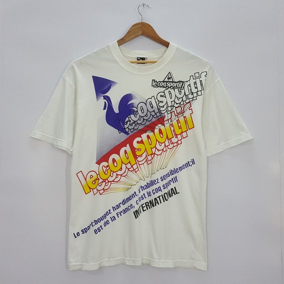 Voorkeur Op en neer gaan Onvervangbaar Vintage Le Coq Sportif Streetwear Design T-shirt - Etsy