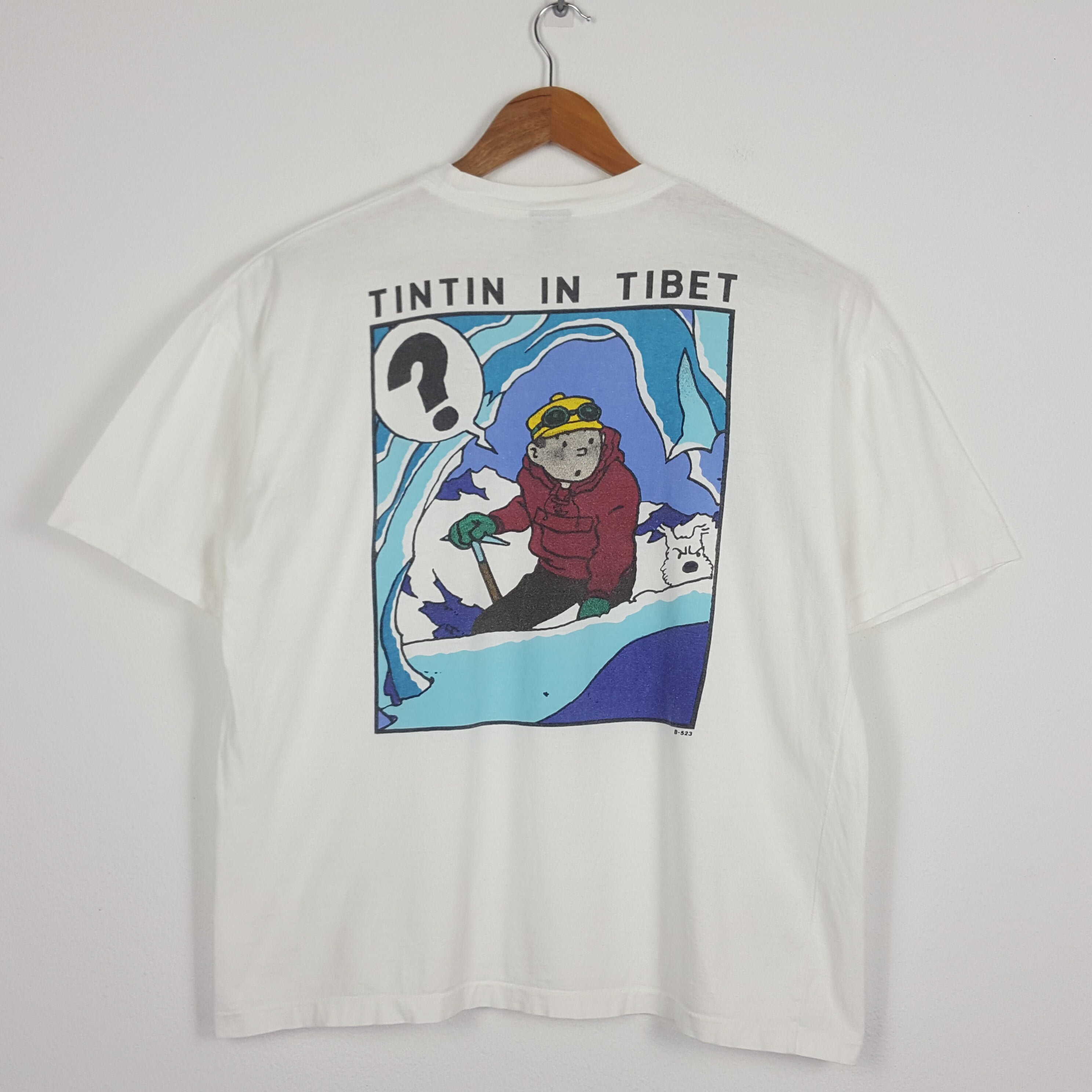 Tintin T-Shirt In Tibet Tintin T-Shirt In Tibet