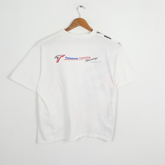 Veste Vintage De Course Panasonic Toyota Racing - Taille S - Nylon Rouge - Très Bon état