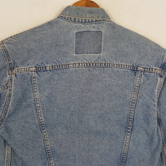 Vintage LEVI'S American Distressed Denim Jacket - image 4