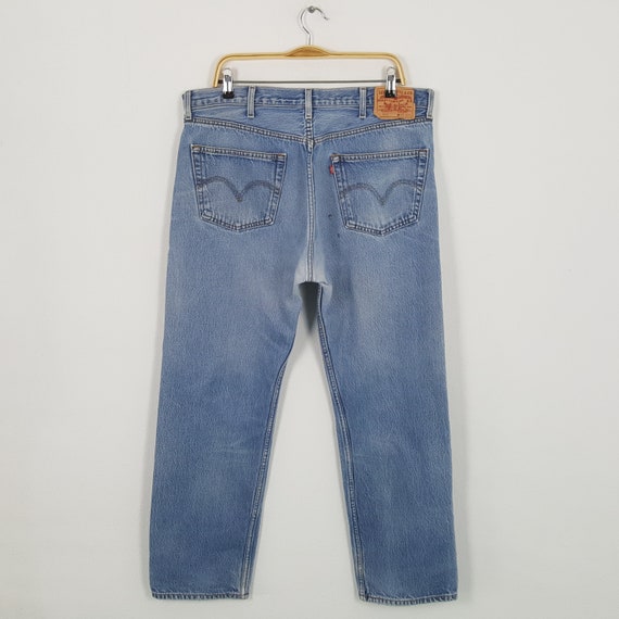 Vintage LEVI'S American Distressed Kurt Cobain St… - image 2