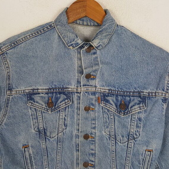 Vintage LEVI'S American Distressed Denim Jacket - image 2