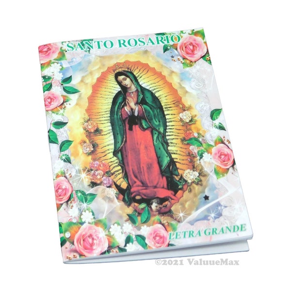 ValuueMax™ Novena Santo Rosario Virgen Guadalupe Spanish Language Book of Prayers #VM-86020