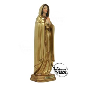 ValuueMax™ Mary Mistical Rose Statue, Finely Detailed Resin, 12 Inch Tall Figurine #VM 74598