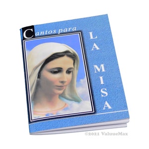 ValuueMax™ Novena Cantos para la Misa Spanish Language Book of Prayer and Devotion #VM-86028