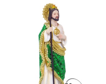 ValuueMax™ Saint Jude Thaddeus Statue, Finely Detailed Resin, 8 Inch Tall Figurine #VM 26874