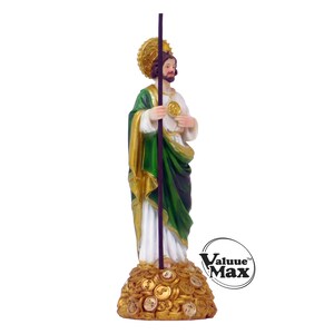 ValuueMax™ Saint Jude Thaddeus Statue, Finely Detailed Resin, 8 Inch Tall Figurine #VM 27116