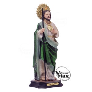 ValuueMax™ Saint Jude Thaddeus Statue, Finely Detailed Resin, 8 Inch Tall Figurine #VM 74970
