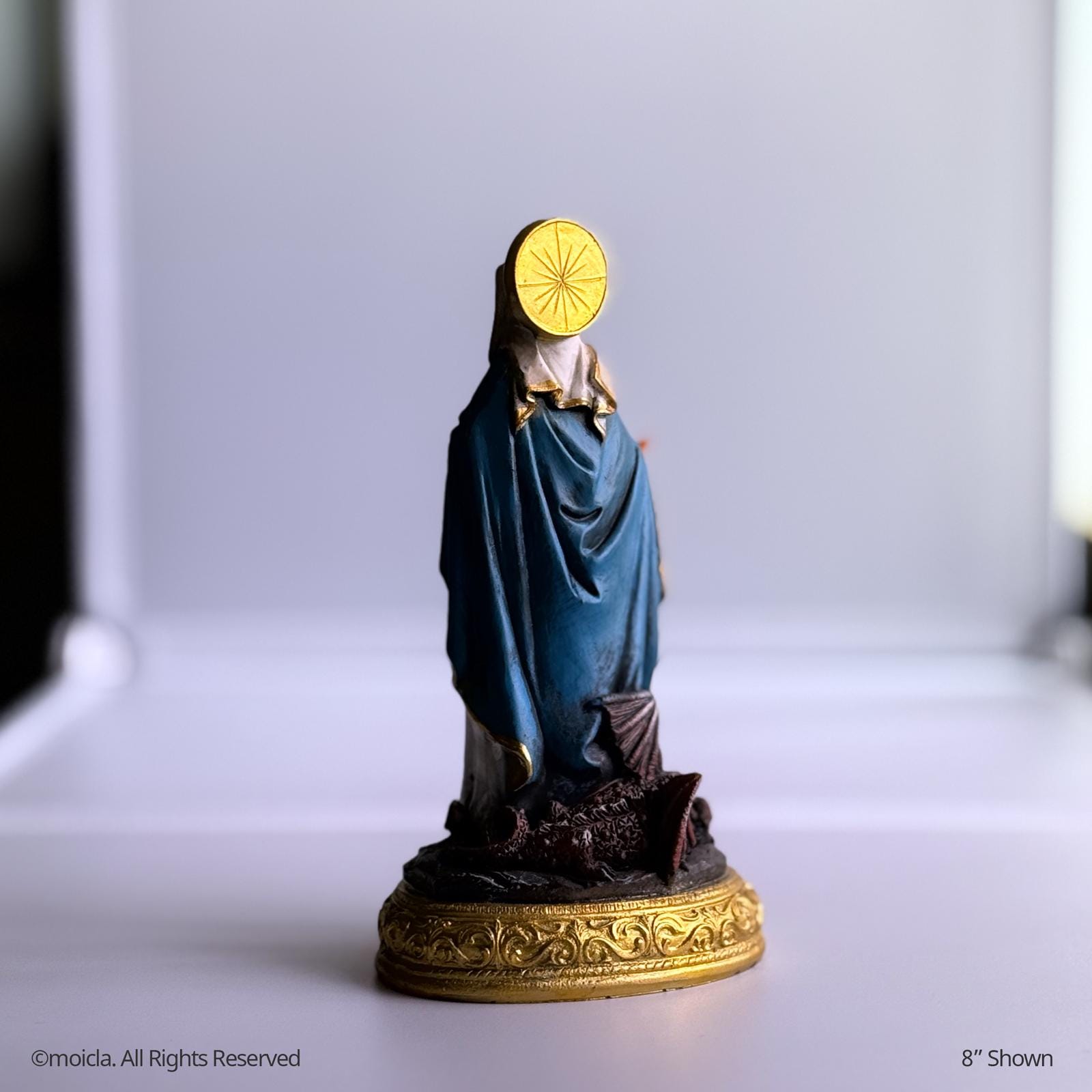 Saint Martha of Bethany Resin Statue - Catholic Figurine, Sizes 8"-12 ...