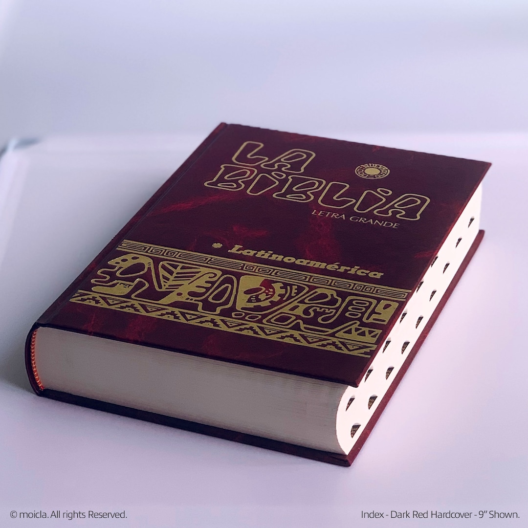 La Biblia Latinoamerica– Catholic Bible Spanish, Index Tabs – 9