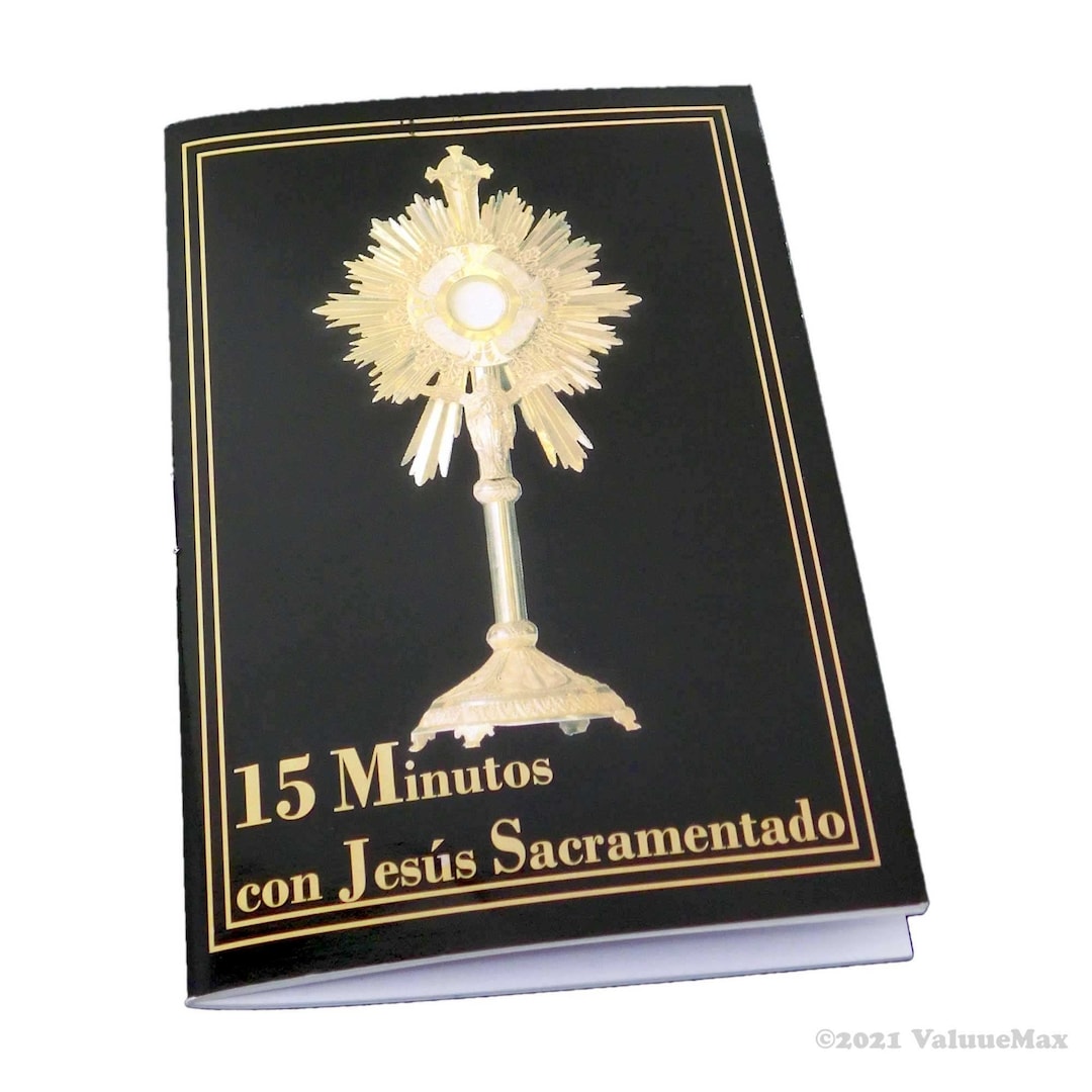 ValuueMax™ Novena 15 Minutos con Jesús Sacramentado Libro de Oración en ...