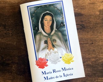 Maria Rosa Mystica - Novena Catholic Spanish Prayer Booklet
