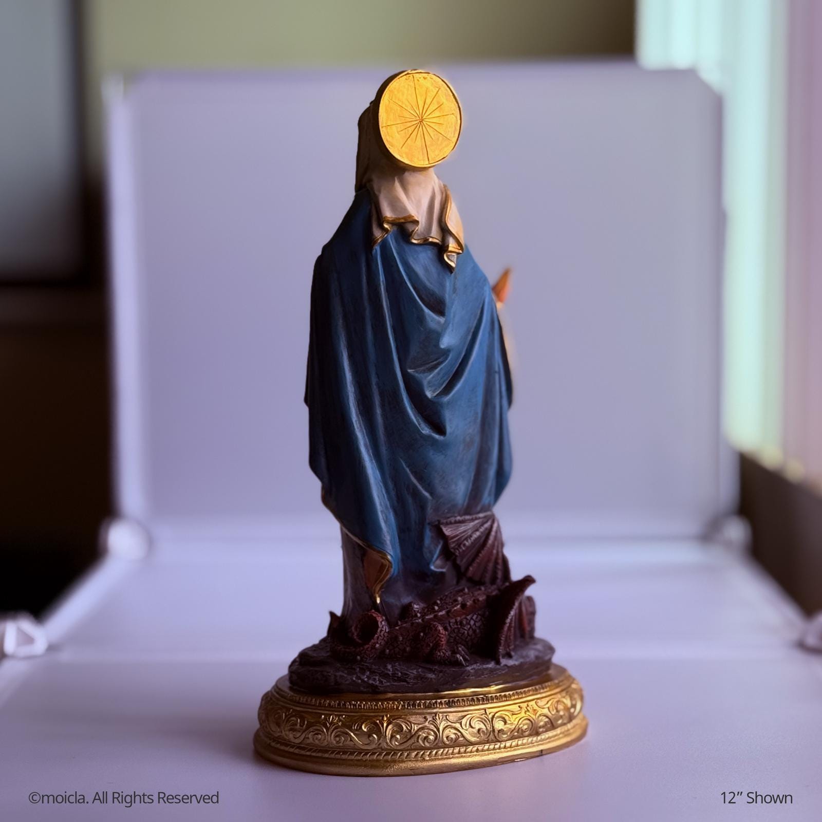 Saint Martha of Bethany Resin Statue - Catholic Figurine, Sizes 8"-12 ...