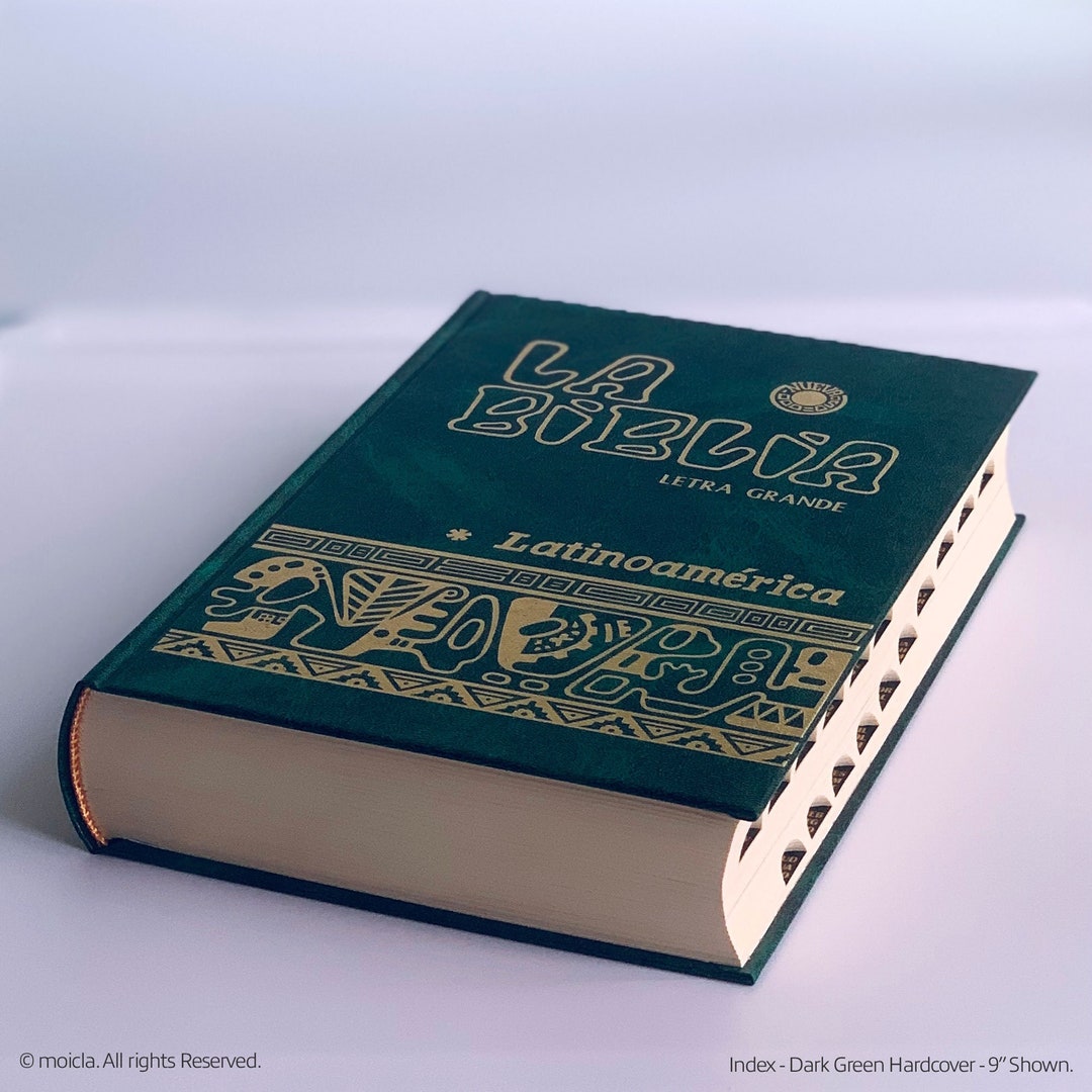 La Biblia Latinoamerica– Catholic Bible Spanish, Index Tabs – 9