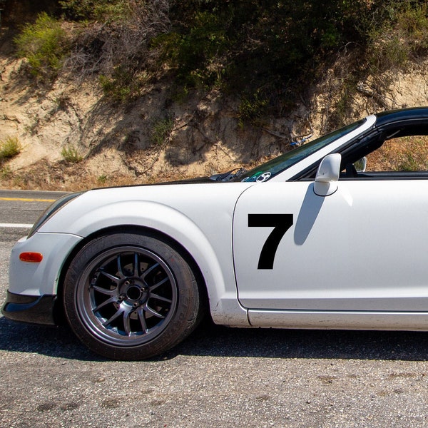 Race Car Numbers Etsy