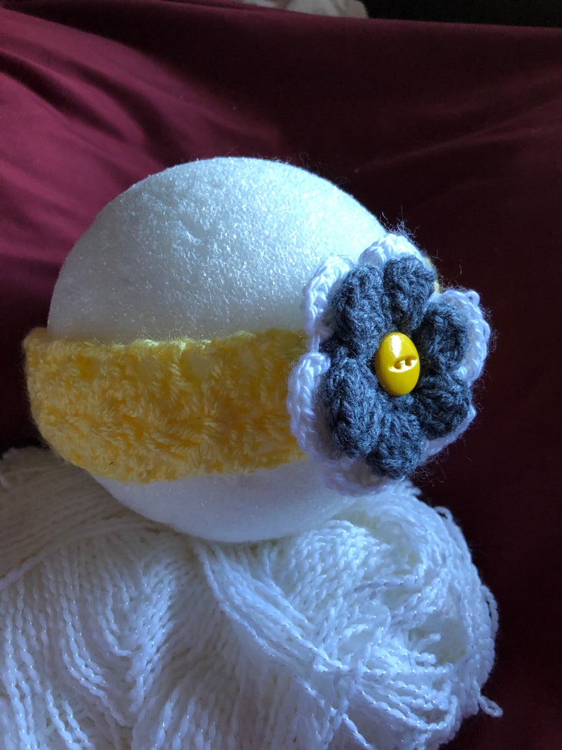 Crocheted Infant Headband