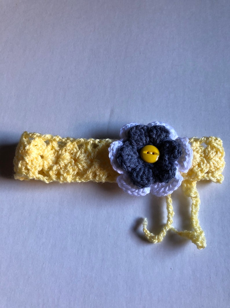 Crocheted Infant Headband