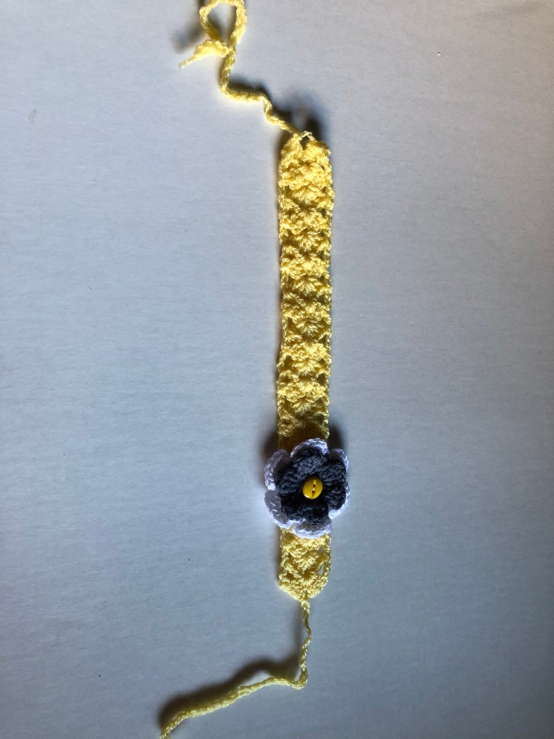 Crocheted Infant Headband