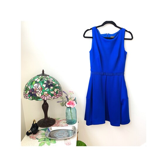 lord and taylor royal blue dress