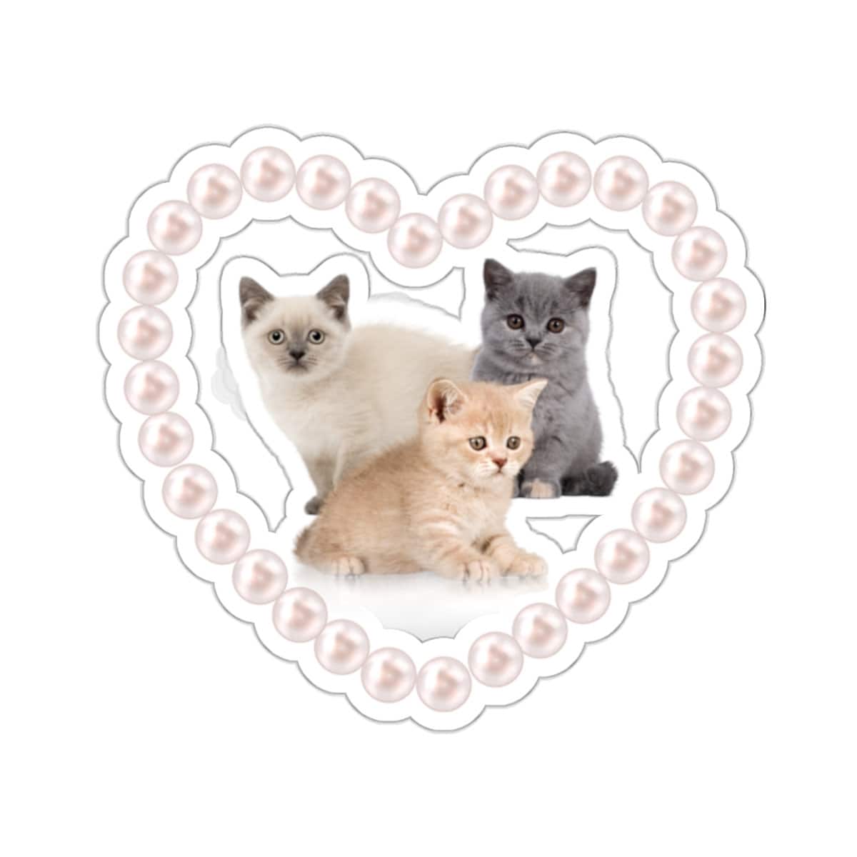 Coquette Kittens Stickers Coquette Aesthetic Y2k String of Etsy