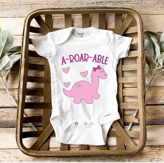 Baby girl dinosaur onesie discount