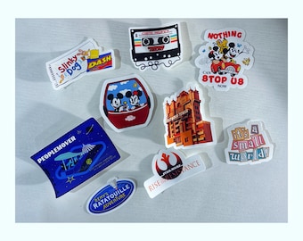 Disney Ride stickers