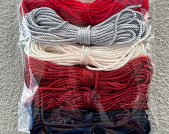 6 Random Rosary Twine Bundles - Size 18 Small - Random Grab Bag