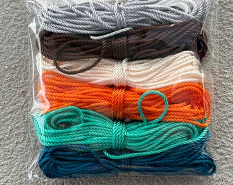 6 Random Rosary Twine Bundles - Size 18 Small - Random Grab Bag