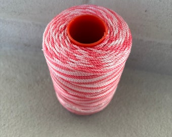 Pink Ombré Size 18 Small Rosary Twine Spool - Size 18 Small - Small rosary twine