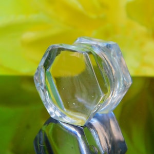 Hexagon Crystal Plugs, Ear Plugs, Plexiglas Gauges 2mm 10mm 11mm 12mm 14mm 15mm 16mm 18mm 20mm 22mm 24mm 25mm 26mm 28mm 30mm 32mm 34mm 35mm