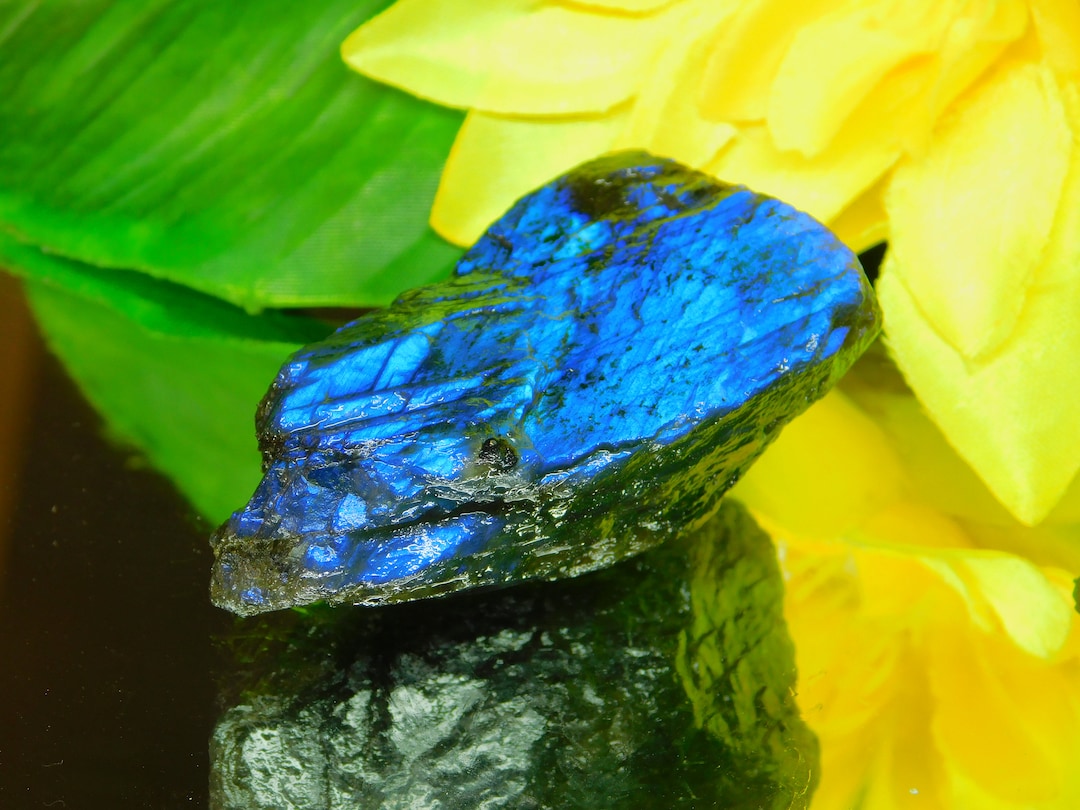 Nature Authentic Labrith Natural Labradorite Slab, High Flash Specimen (75x51x30mm) - Etsy