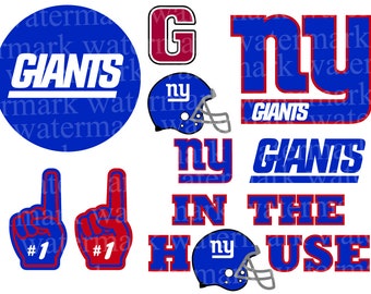 New york giants svg | Etsy