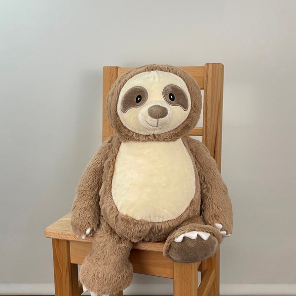 Sloth personalized with embroidery