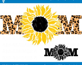 Download Mom Sunflower Svg Etsy