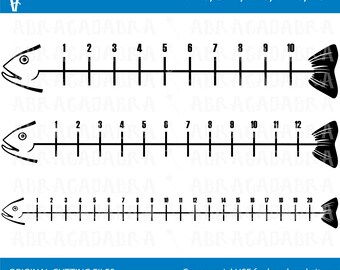Free Free Fishing Ruler Svg 414 SVG PNG EPS DXF File