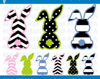 Download Three Bunnies Svg Etsy