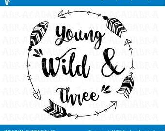 Free Young Wild And Three Svg Free