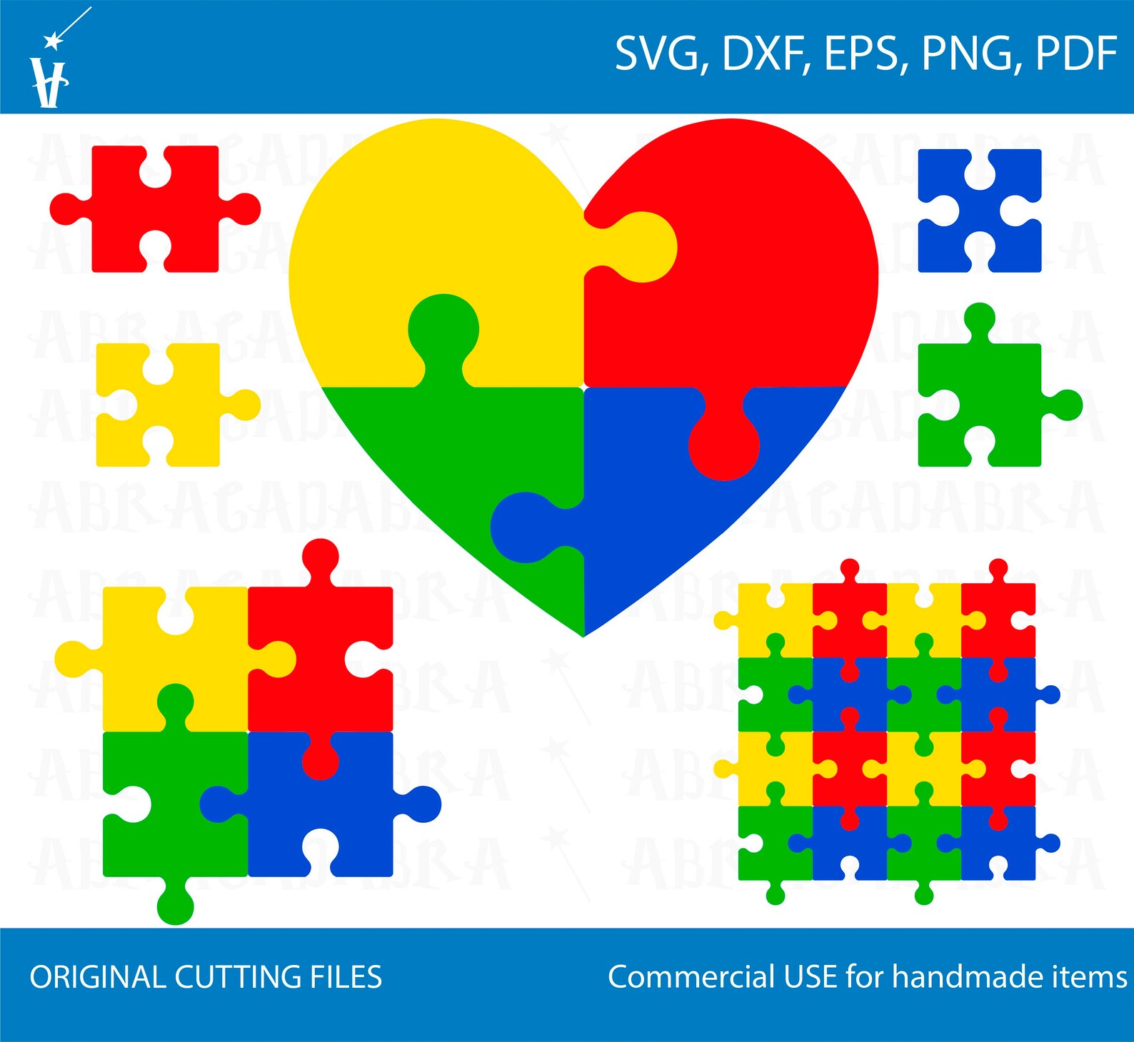 Autismo svg Puzzle SVG rompecabezas de autismo Puzzle SVG Etsy