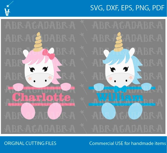 Download Unicorn Svg Unicorn Split Svg Cute Unicorn Svg Unicorn Clip Etsy