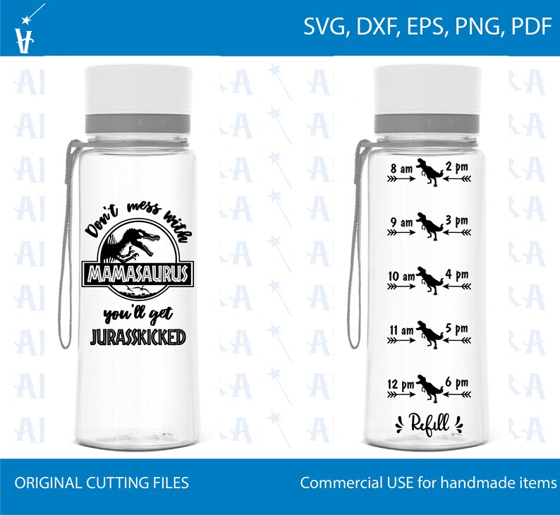Tracker Water Bottle Svg Water Bottle With Time Marker Water Etsy Canada