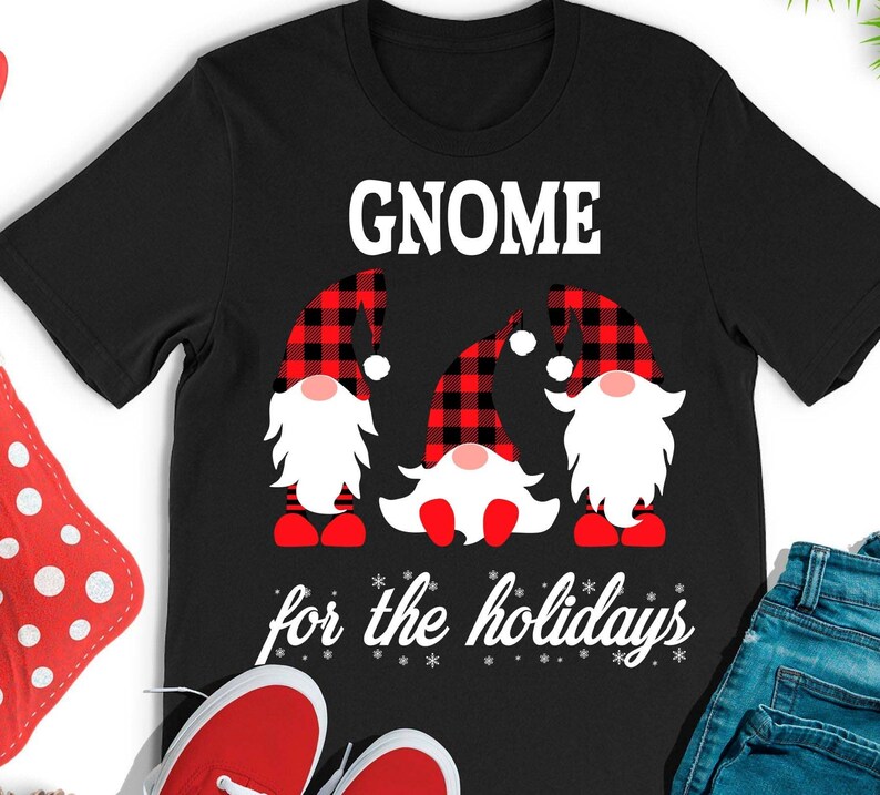 Download Christmas SVG Gnome SVG Christmas Shirt SVG Plaid svg | Etsy